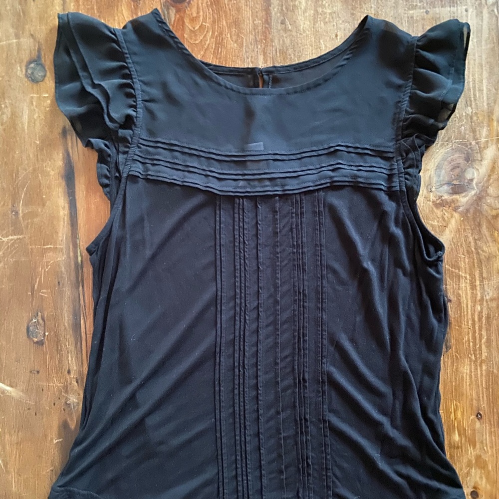 Black work blouse